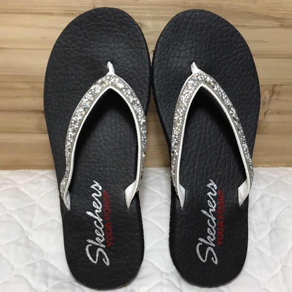 skechers yoga foam rhinestone